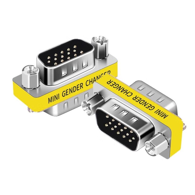 VGA 15Pin Male To VGA 15Pin Male Adapter