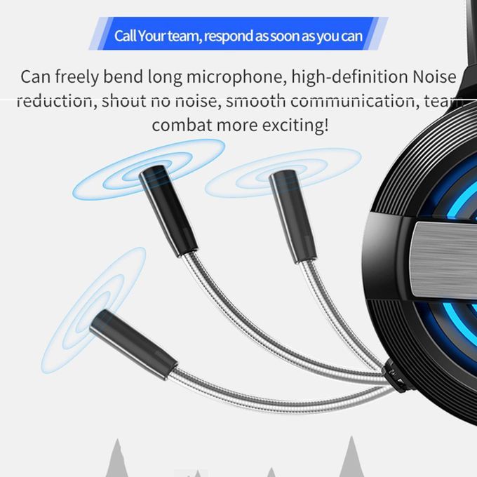 Wired Gaming Headset For Xbox Series X S For PS5 PS4 PC Computer