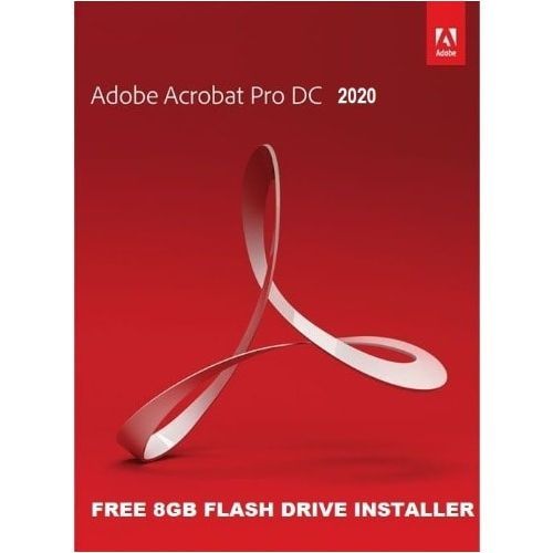Acrobat Pro Dc With 8gb Flash Drive Installer