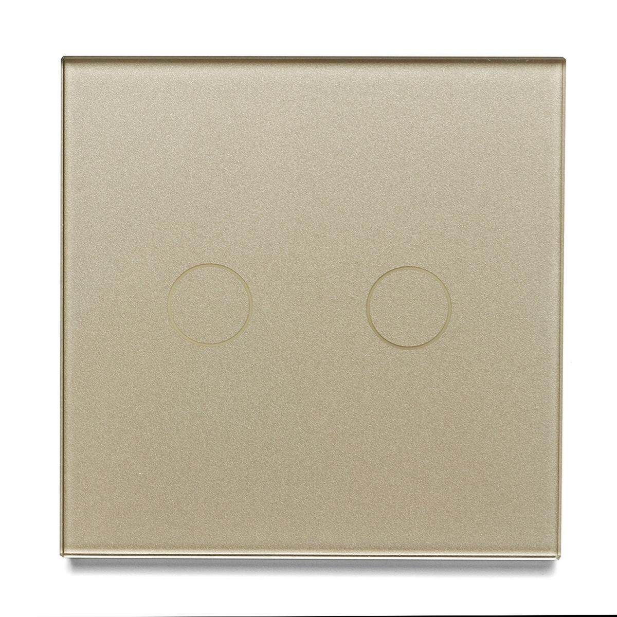 RC Touch Switch WIFI Smart Wall Light Remote Touch Control Switch Gold