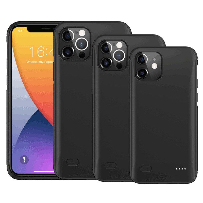 4000/5000mah Charger Case For Iphone 12 Pro Max 12 Mini 11