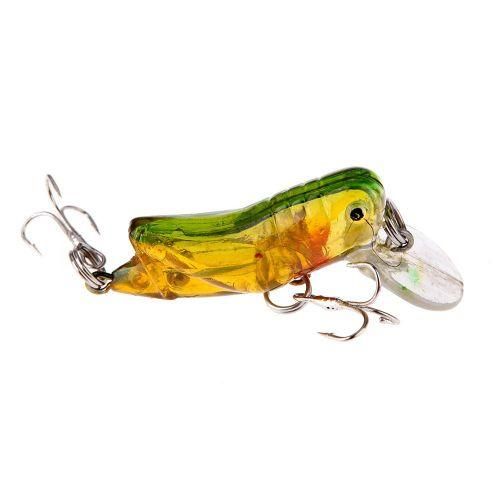 3g 4cm Hard Fishing Lure In Shape Of Cricket