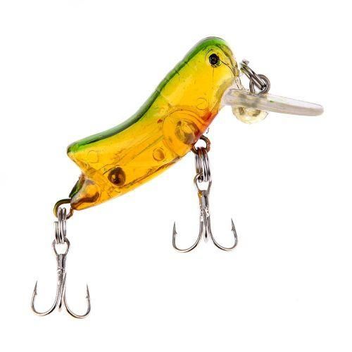 3g 4cm Hard Fishing Lure In Shape Of Cricket