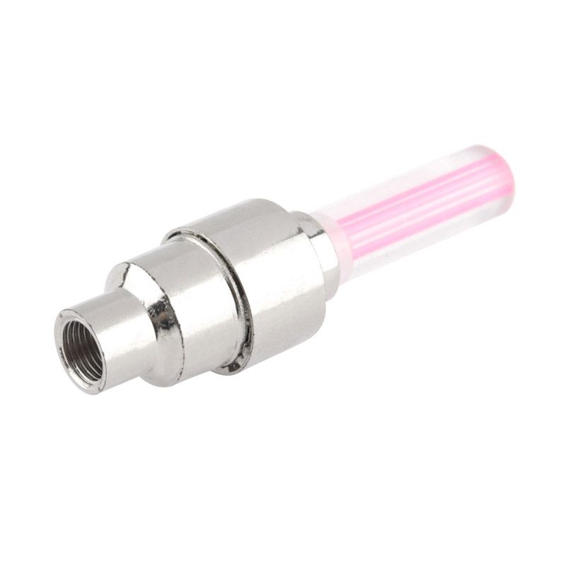 2 PCS Fireflies Series Motion Activated LED Wheel Lights For Bikes And Cars(Pink)
