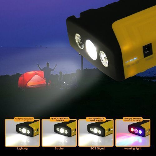 JUMP STARTER KIT And POWER BANK For Cars, Laptop & Mobile Devices - Emergency Car Battery 50800mAH 12V ULTRASAFE LITHIUM  - Torch Light- MULTI FUNCTIONAL