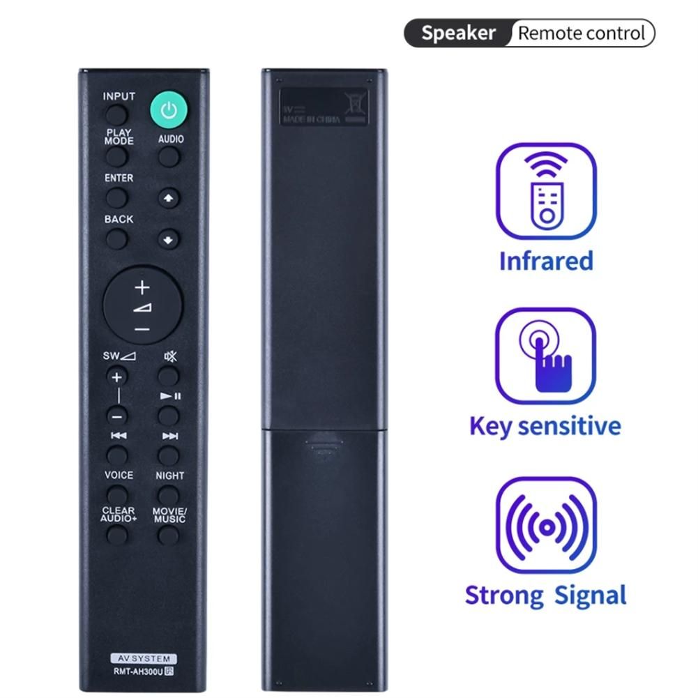 RMT-AH300U Soundbar Remote Control for Sony Sound Bar HT-CT291 SA-CT290 SA-CT291 HT-CT290 HTCT290