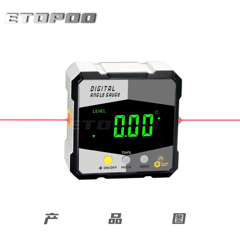 Laser Digital Protractor Inclinometer Protractor Laser USB