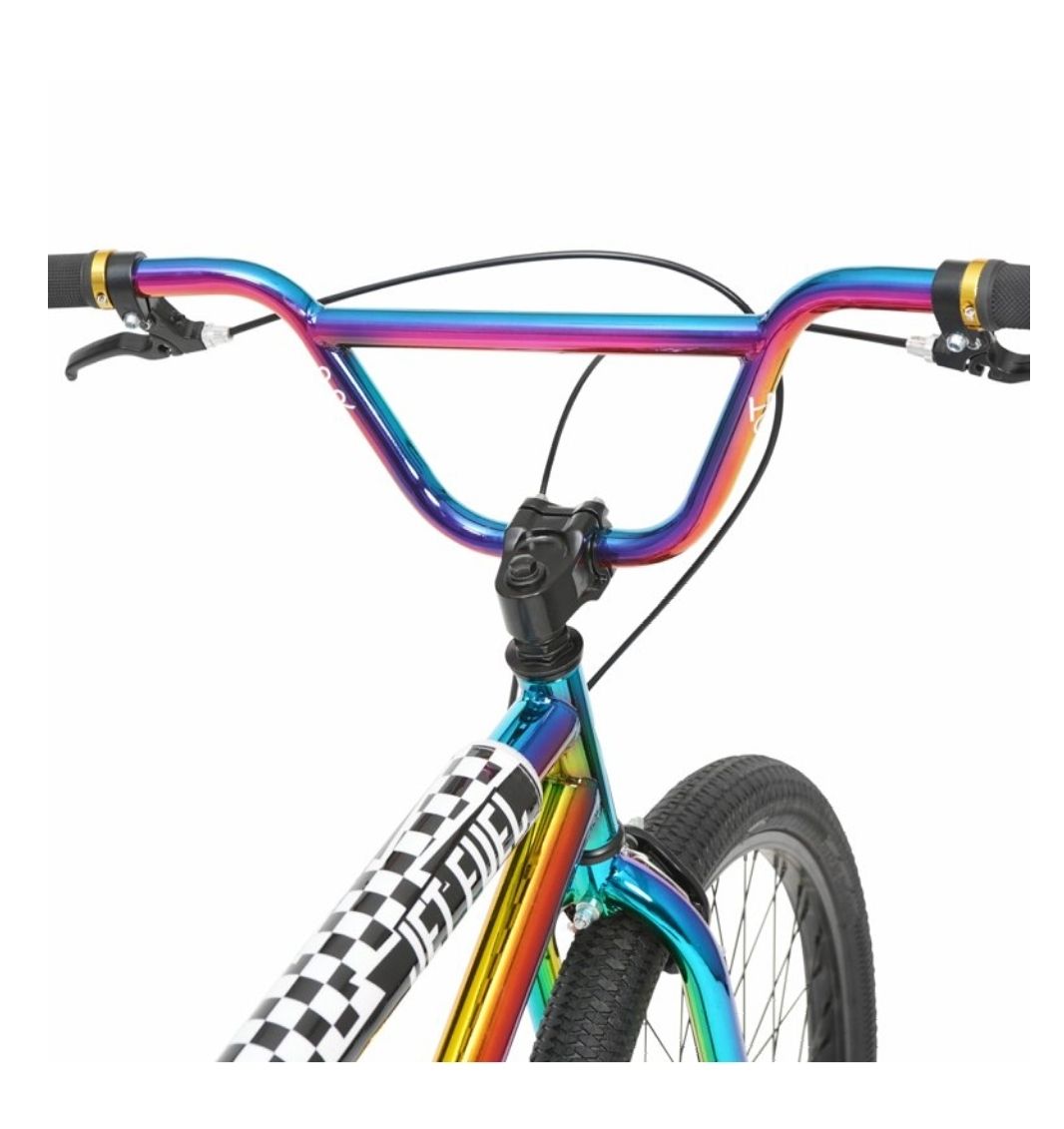Bicycles Adult 26" Multi-Color BMX Bike With Custom Jet Fuel Paint