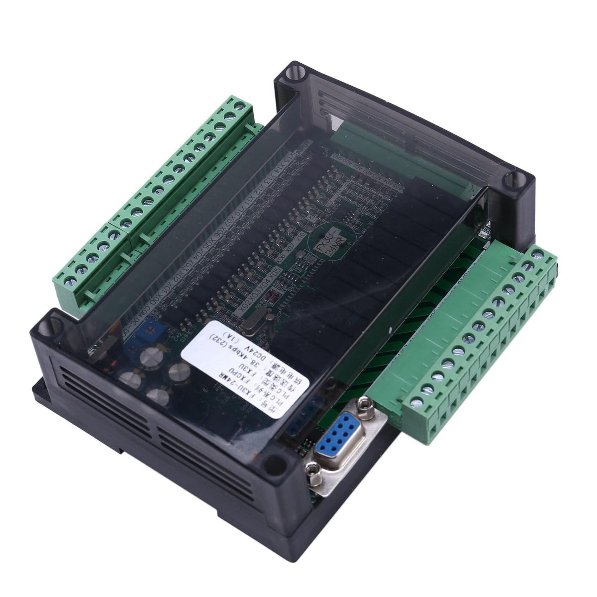 PLC Industrial Control Board FX3U-24MR High-Speed Household PLC Industrial Control Board PLC Controller Programmable