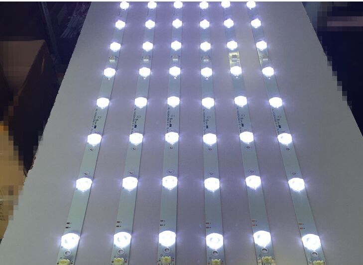 Strip Lamp New!! Large-size 10pcs 8 Roadside LCD, TV, Billboard Update 32'' Modification Backlight LED For 62cm*2cm Generic