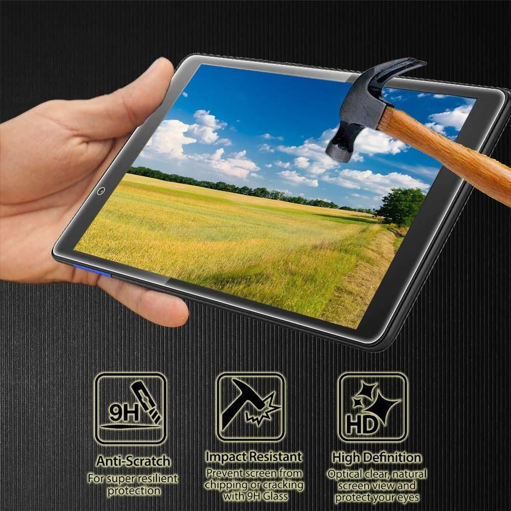 (2 Pcs)Tempered Glass Screen Protector Compatible for Lenovo Tab E8 8304F (8 Inch), 9H Hardness(Rounded Edge)