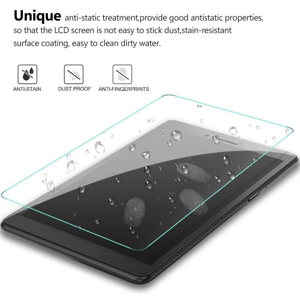 (2 Pcs)Tempered Glass Screen Protector Compatible for Lenovo Tab E8 8304F (8 Inch), 9H Hardness(Rounded Edge)
