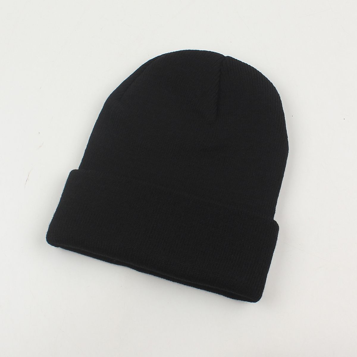Men Women Winter Knitted Beanie Hat Letter Embroidery
