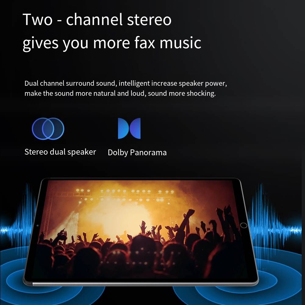 10.1-inch Business Tablet MTK6592 Processor 1280 X 800