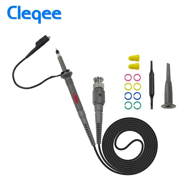 P6100 2PCS Oscilloscope Probe Kit DC-100MHz Scope Clip
