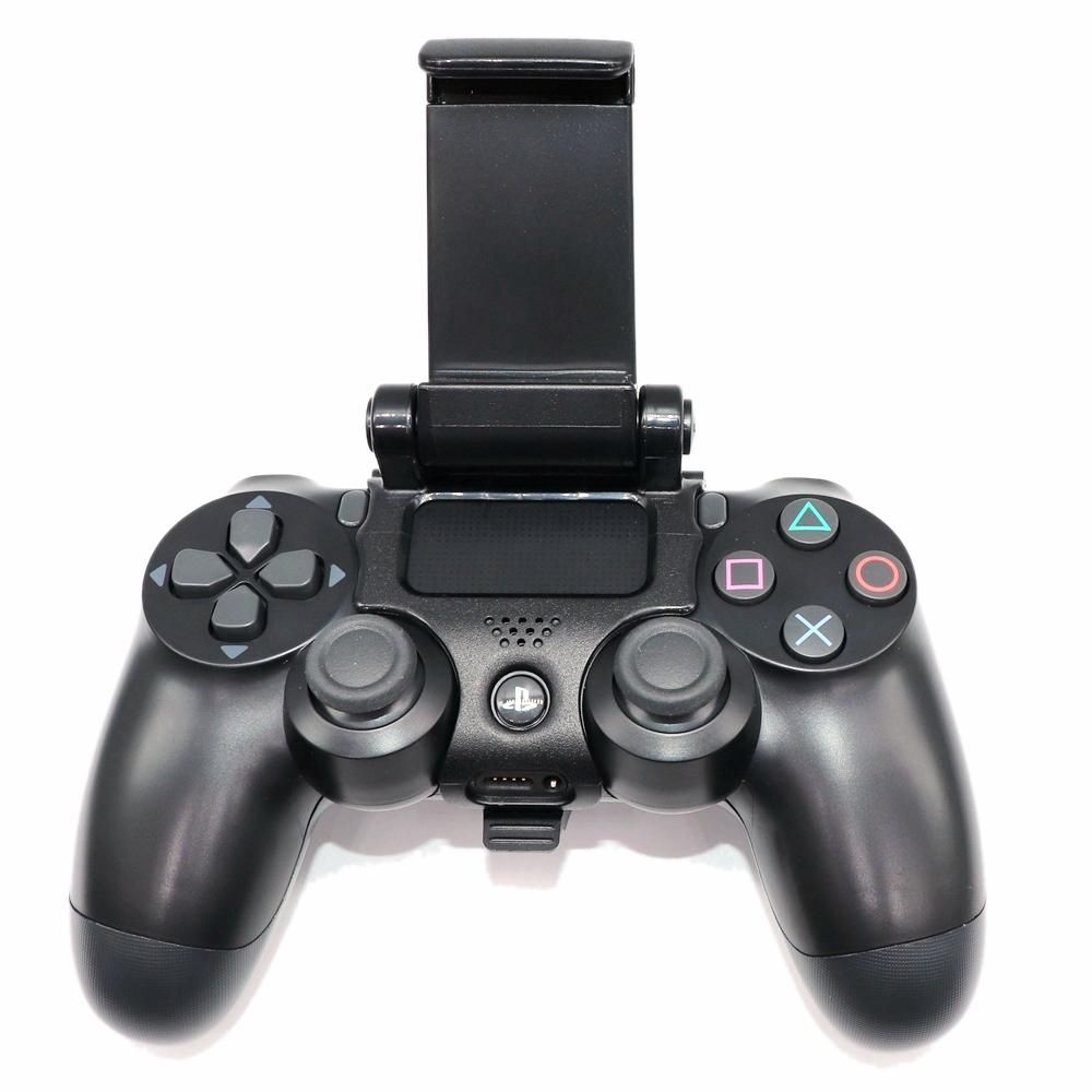 Smart Phone Mount Bracket Adjustable Gaming Gamepad Controller Clip Stand Holder for Sony PS4 Controller