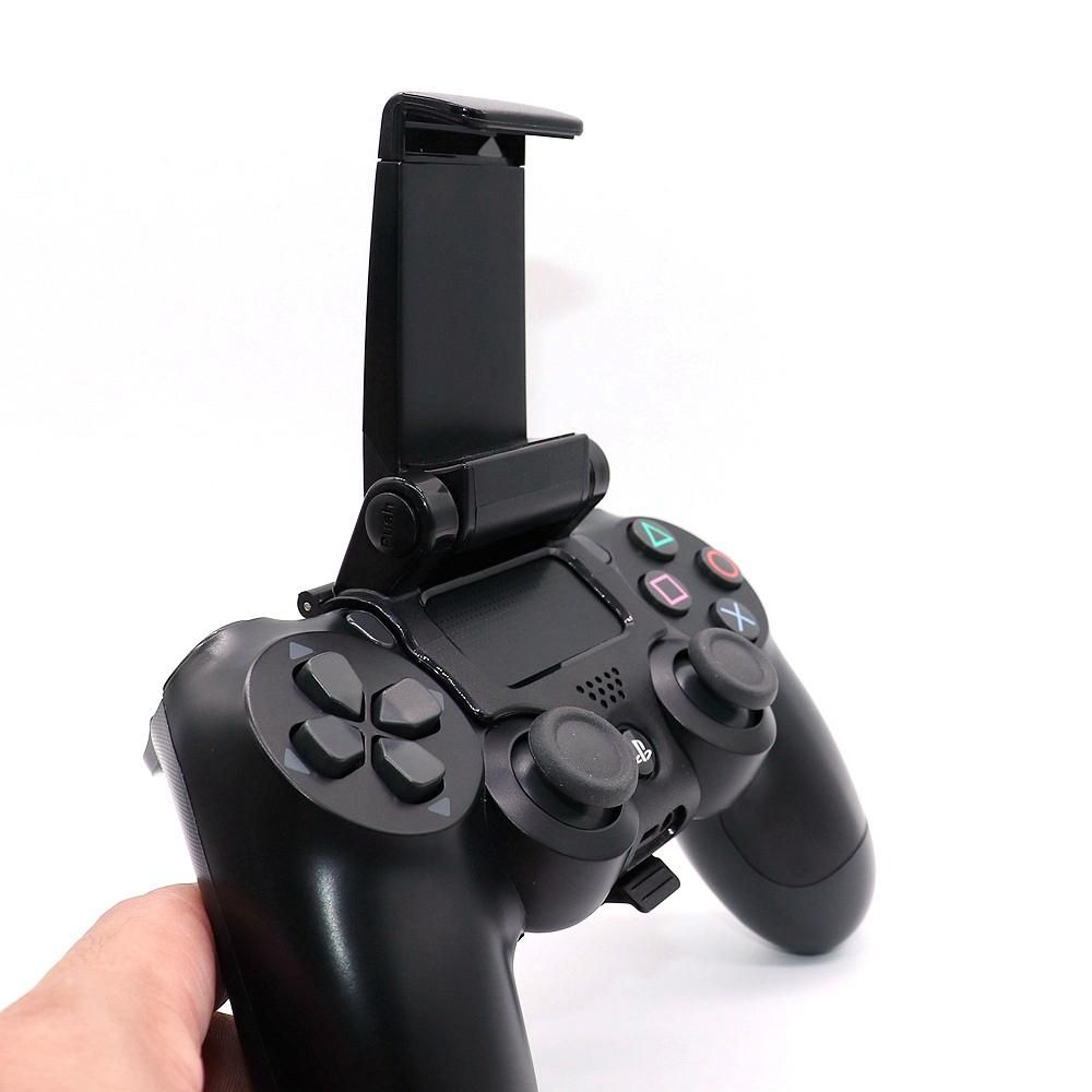 Smart Phone Mount Bracket Adjustable Gaming Gamepad Controller Clip Stand Holder for Sony PS4 Controller