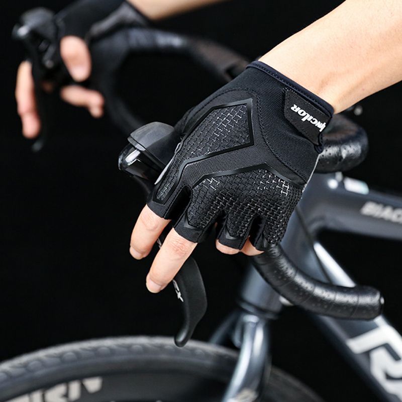 Cycling Gloves,Half-Finger Workout Gloves For Men Women,Bike Gloves