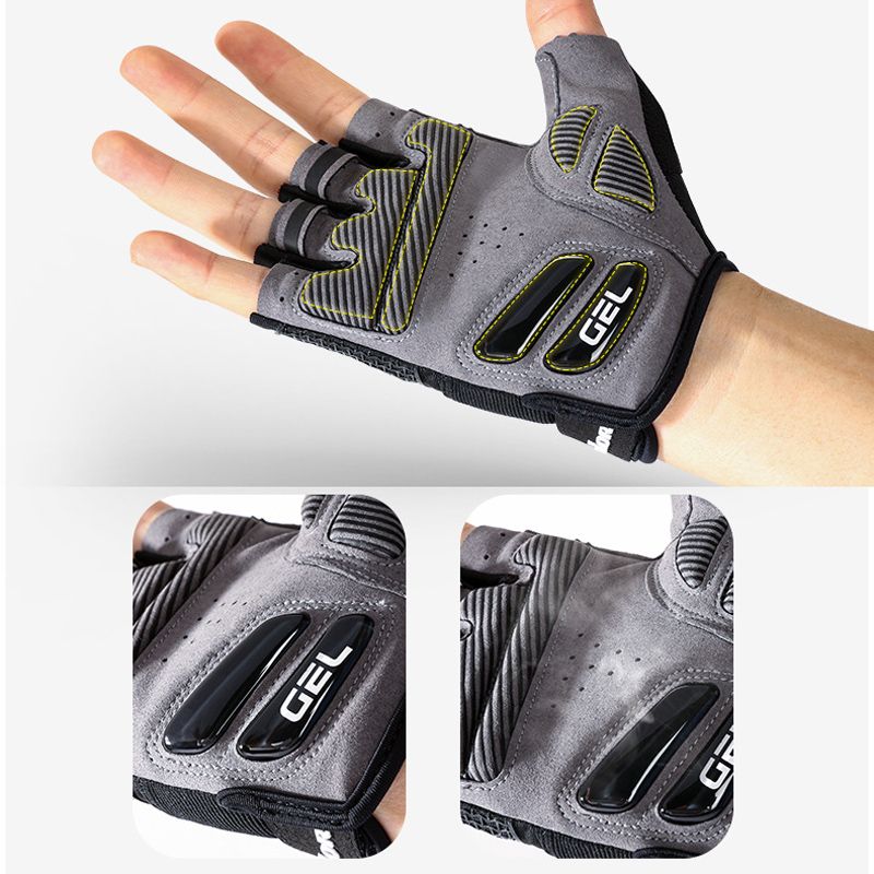 Cycling Gloves,Half-Finger Workout Gloves For Men Women,Bike Gloves