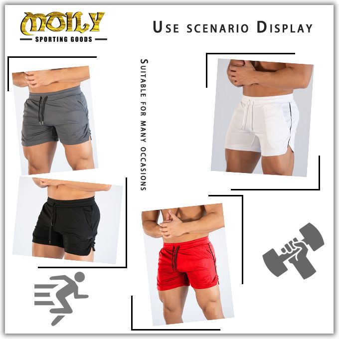 Men's Fitness Fast Dry Breathable Athletic Shorts