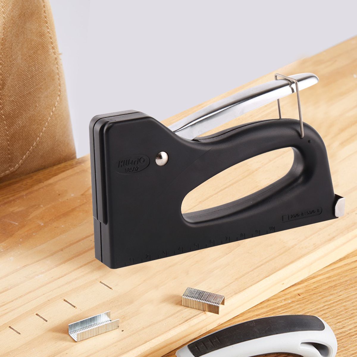 Stapler With 1000Pcs Door-type Staple Hand Operated Staple