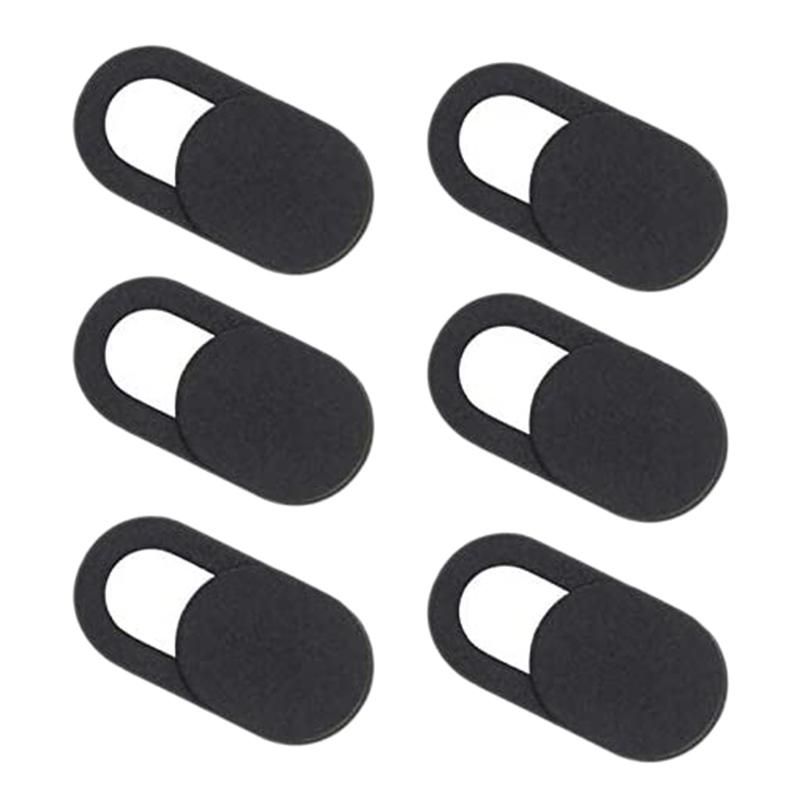 6 Pack Webcam Cover Slide Privacy Protection Ultra Thin Laptop Camera Cover For Computer MacBook Pro Smartphone