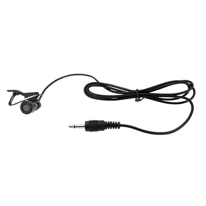Lavalier Clip Metal Mono Microphone 3.5mm With Collar Clip For Lound Speaker Computer PC Laptop