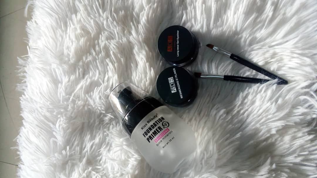 24hrs Foundation Primer And Eyebrow & Eyeliner Gel(Black & Brown)