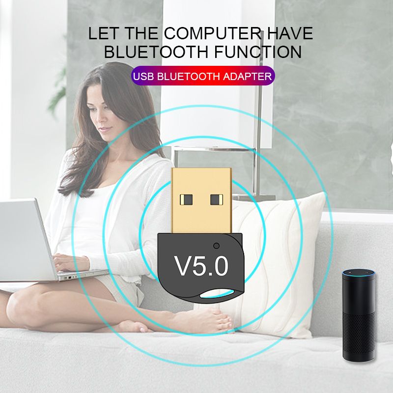 Bluetooth Adapter USB Dongle For Computer PC Wireless USB