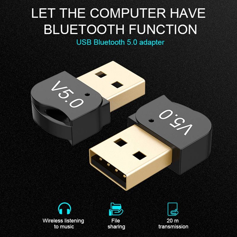 Bluetooth Adapter USB Dongle For Computer PC Wireless USB