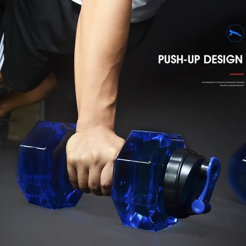 Water Bottle Dumbbell Design Gym Sport Workout