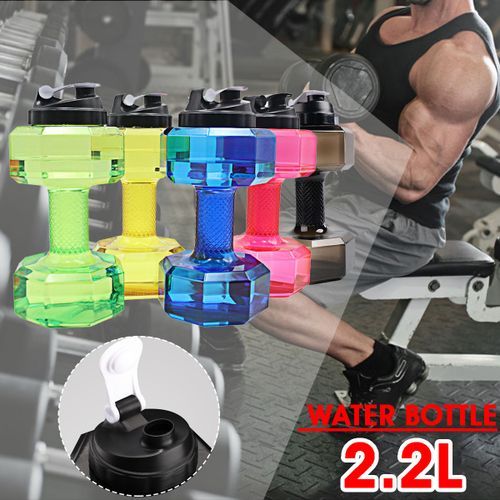 Water Bottle Dumbbell Design Gym Sport Workout