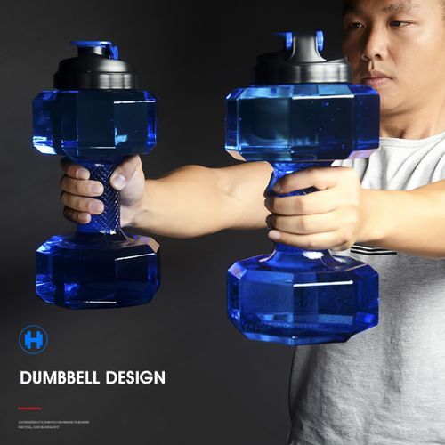Water Bottle Dumbbell Design Gym Sport Workout