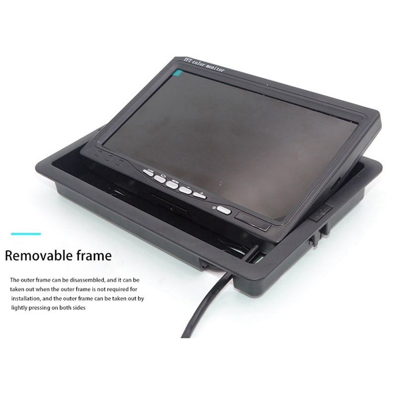 Mini TV 7 Inch 800X480 Car LCD Screens On