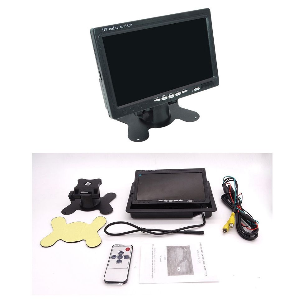 Mini TV 7 Inch 800X480 Car LCD Screens On