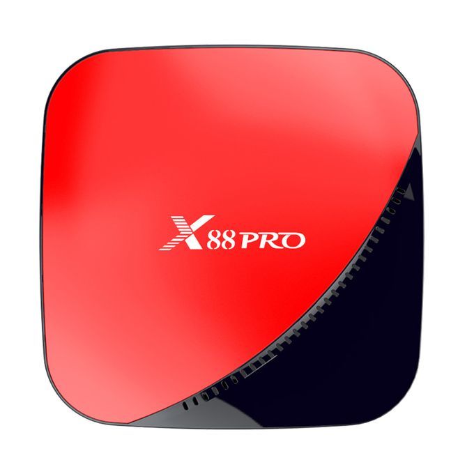 X88 PRO 2GB  16GB Android 90  RK3318 Quad Core WiFi Red Red 4GB+32GB