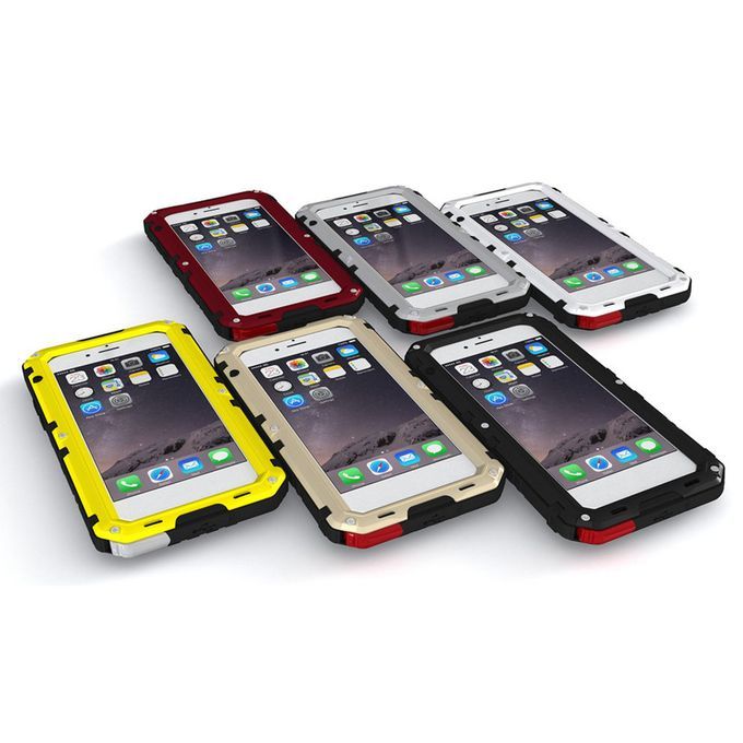 Waterproof Shockproof Aluminum Metal Phone Cover Case For IPhone6/6 Plus