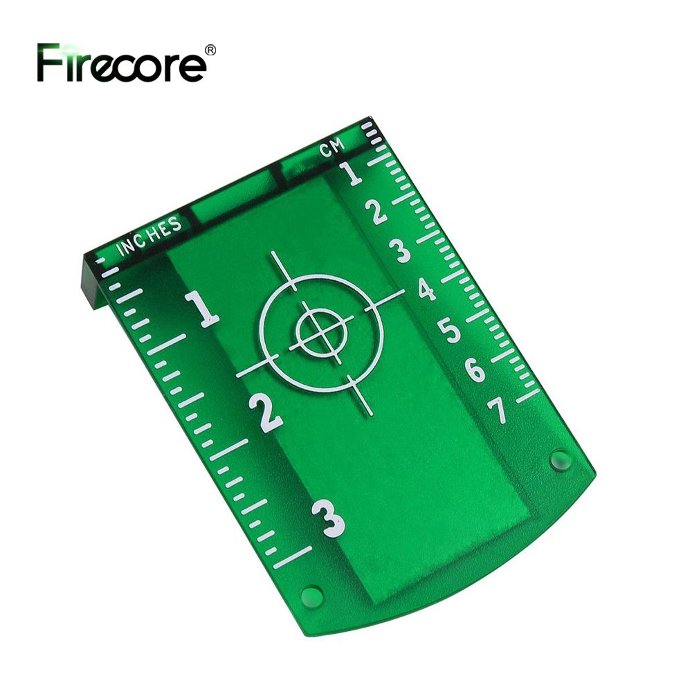 FIRECORE Laser Target Card Plate For Green Laser Level