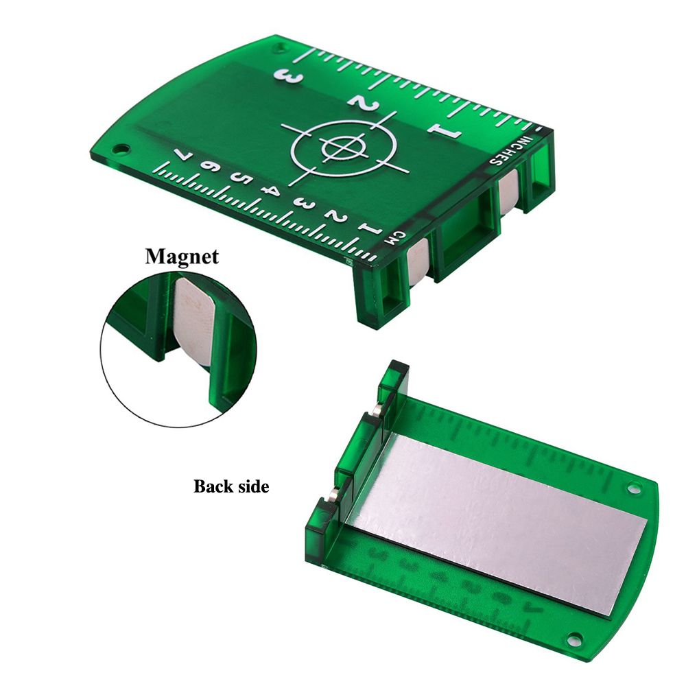 FIRECORE Laser Target Card Plate For Green Laser Level