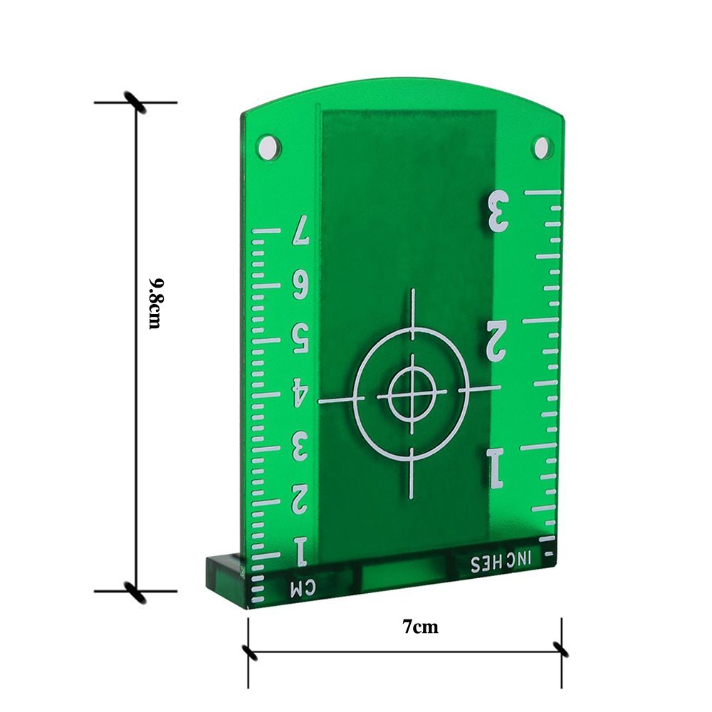 FIRECORE Laser Target Card Plate For Green Laser Level