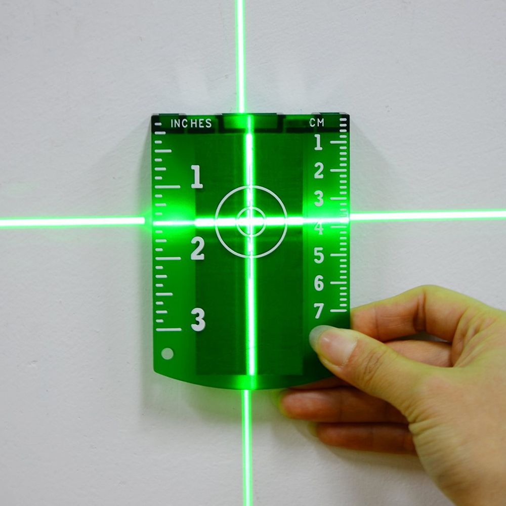 FIRECORE Laser Target Card Plate For Green Laser Level