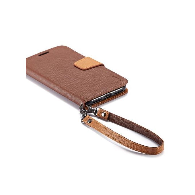 For NOKIA 7PLUS Flip Case MUXMA Flip Card Phone Case Two-color Anti-fall Leather Case-Blue