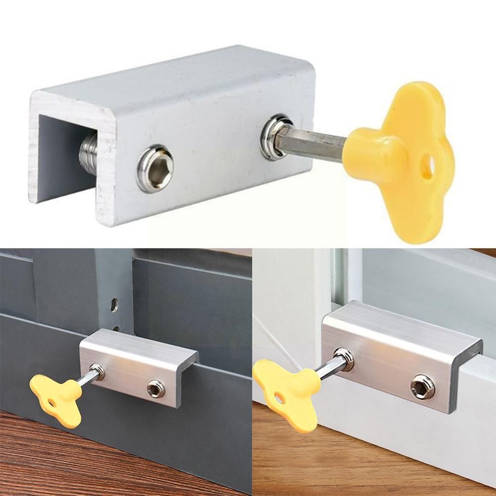 Sliding Sash Stopper Window Catch Security Translation Screen Limiter
