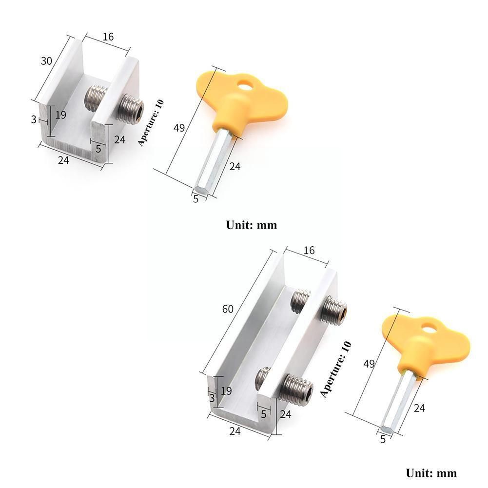 Sliding Sash Stopper Window Catch Security Translation Screen Limiter