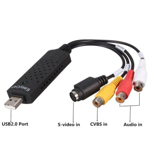 USB 2.0 Video TV DVD VHS Capture Card Audio AV