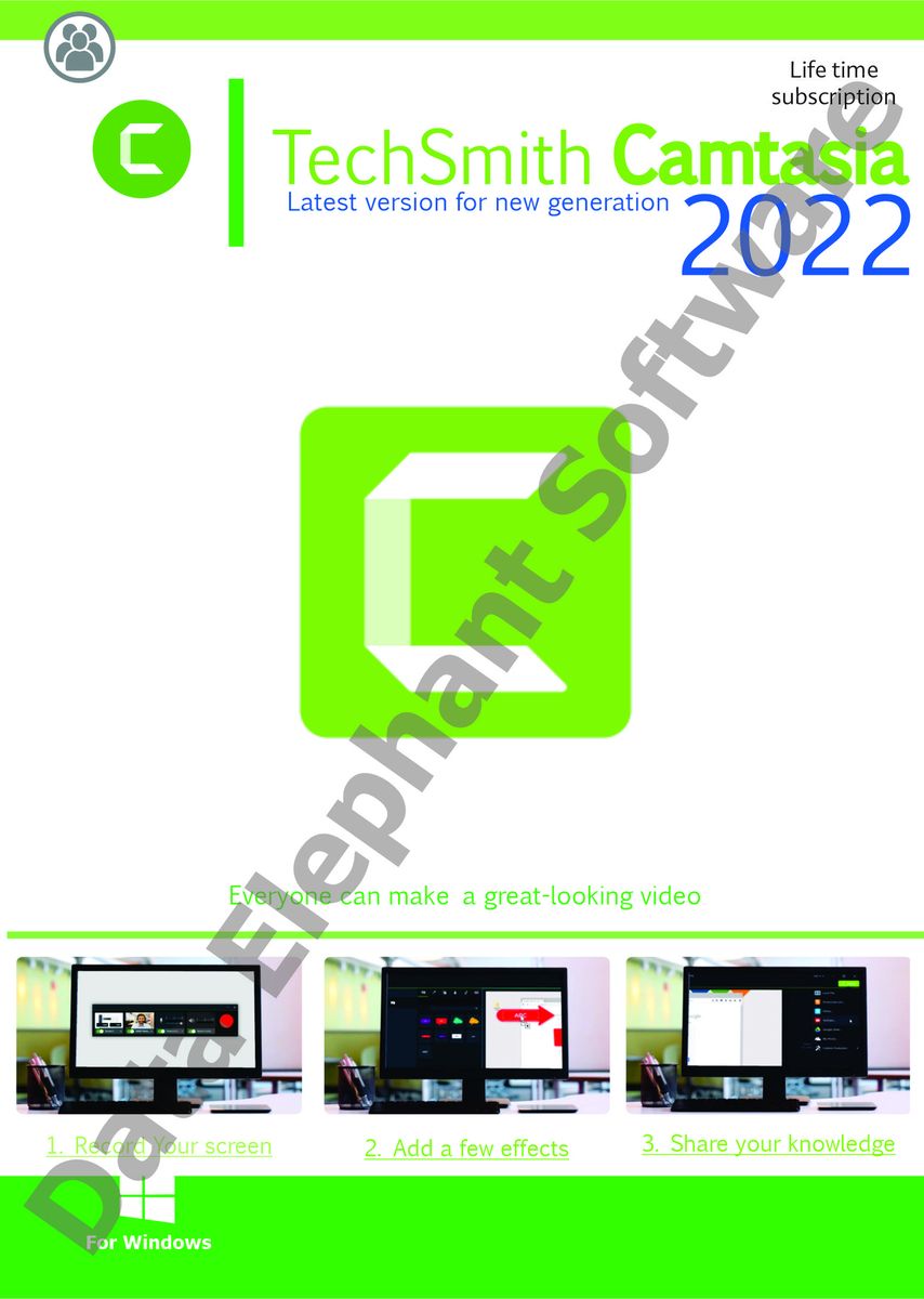 TechSmith Camtasia 2022 For PC