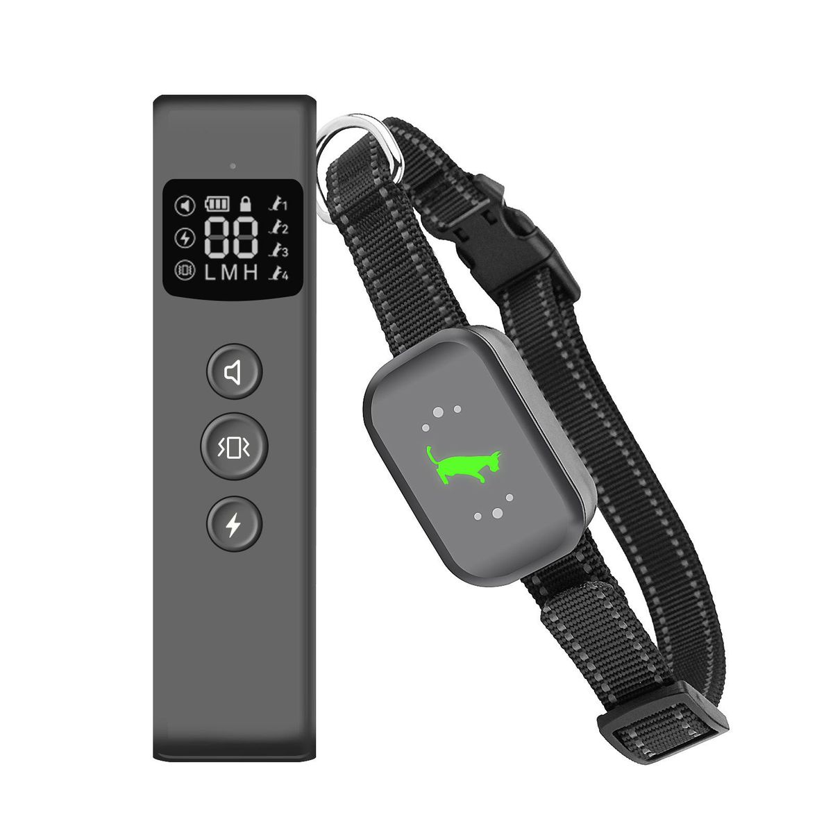 Dog Training Collar With Remote For Large Medium Small Dogs 20-30 Lbs Rechargeable e-Collar Waterproof