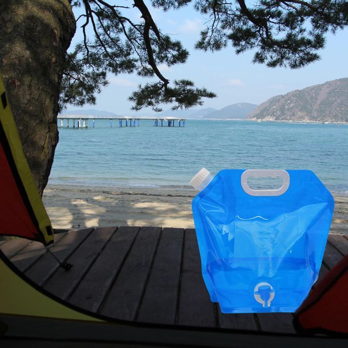 Foldable Water Tank Container Bag Storage No-Leak BPA Free 10L