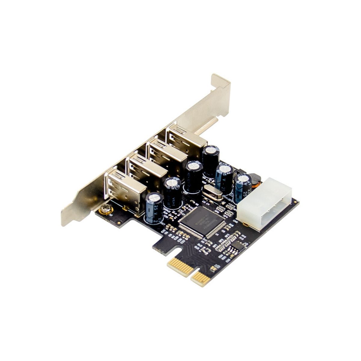 PCI-E to 4 Ports USB 2.0 Converter Card PCIE USB2.0 Adapter