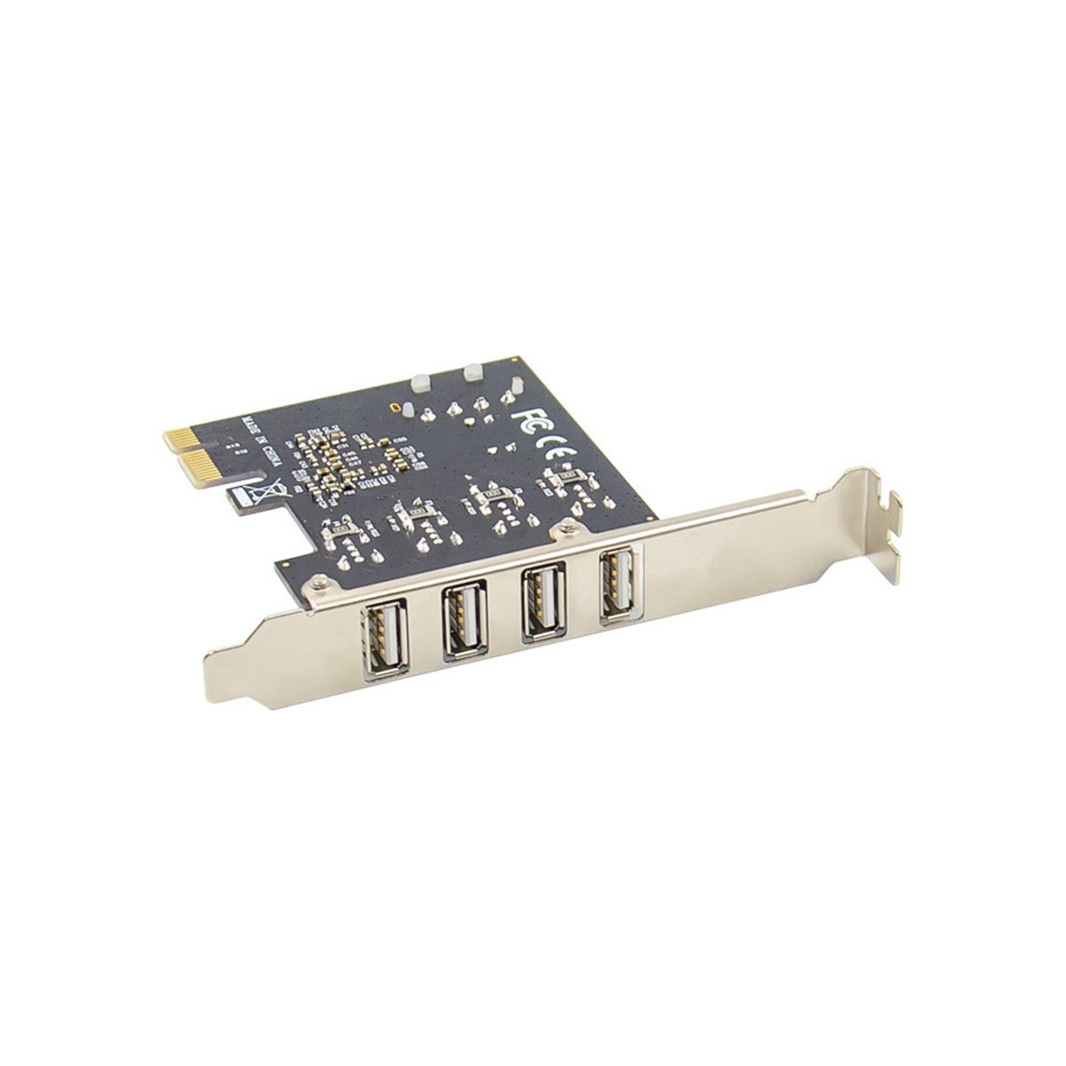 PCI-E to 4 Ports USB 2.0 Converter Card PCIE USB2.0 Adapter
